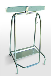 BaSIX Sinks -Open Bin Hermetically sealed waste bag holder